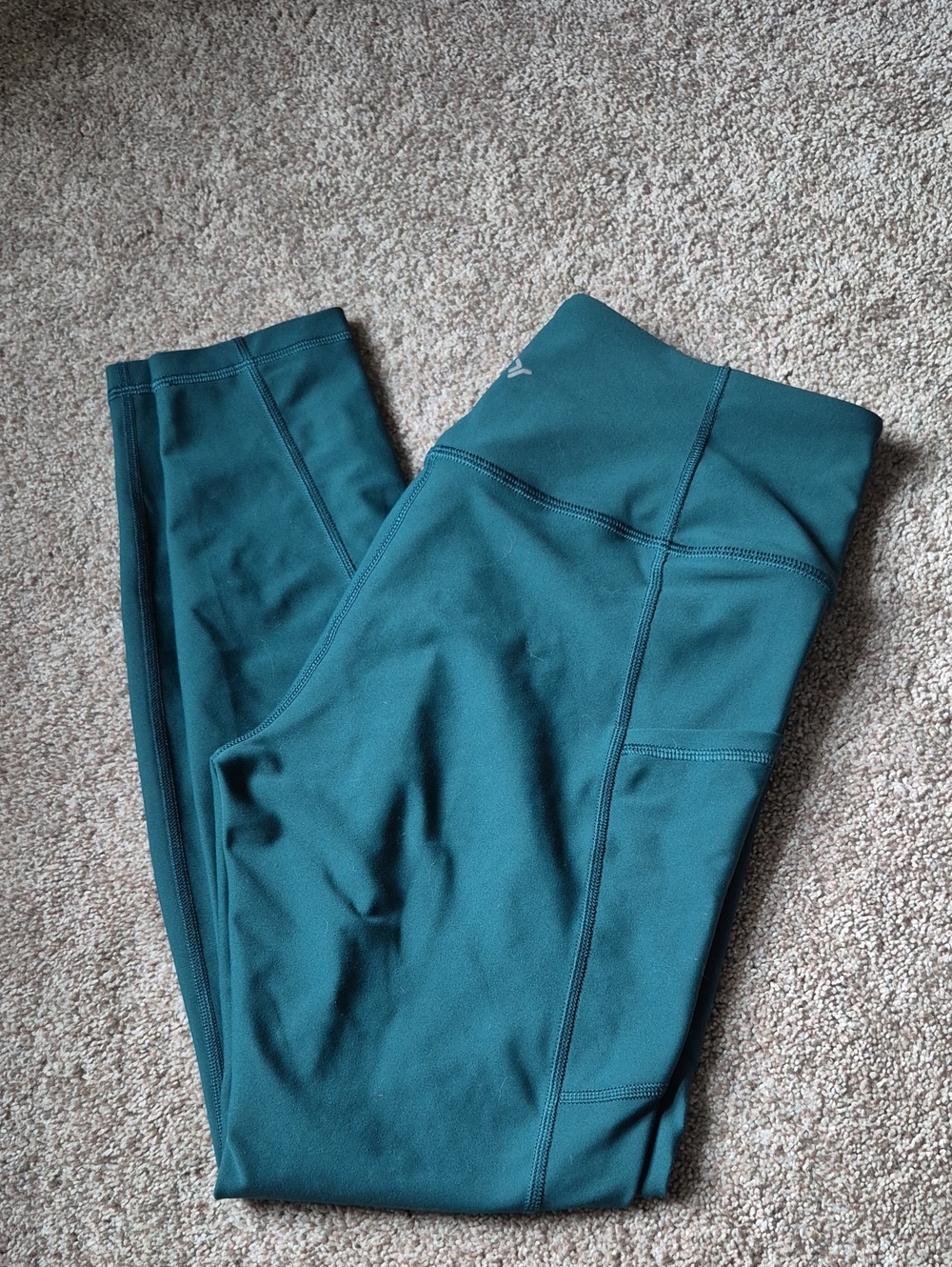 🍁 3/$25 Old Navy Teal/Green Leggings With Pockets